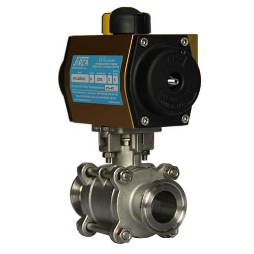 SIRCA氣動卡箍球閥 SIRCA氣動卡箍球閥